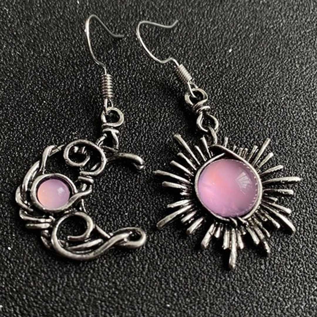 Sun and Moon Earrings