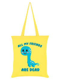 Thumbnail for Pop Factory All My Friends Are Dead Lemon Tote Bag