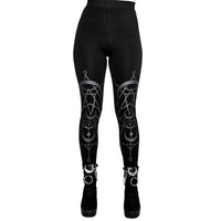 Thumbnail for Twin Moon Gothic Leggings