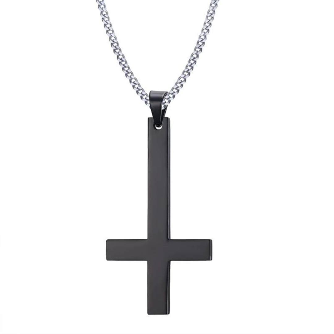 Upside Down Cross Necklace